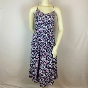 Banana Republic Sleeveless Floral Midi Dress NWT